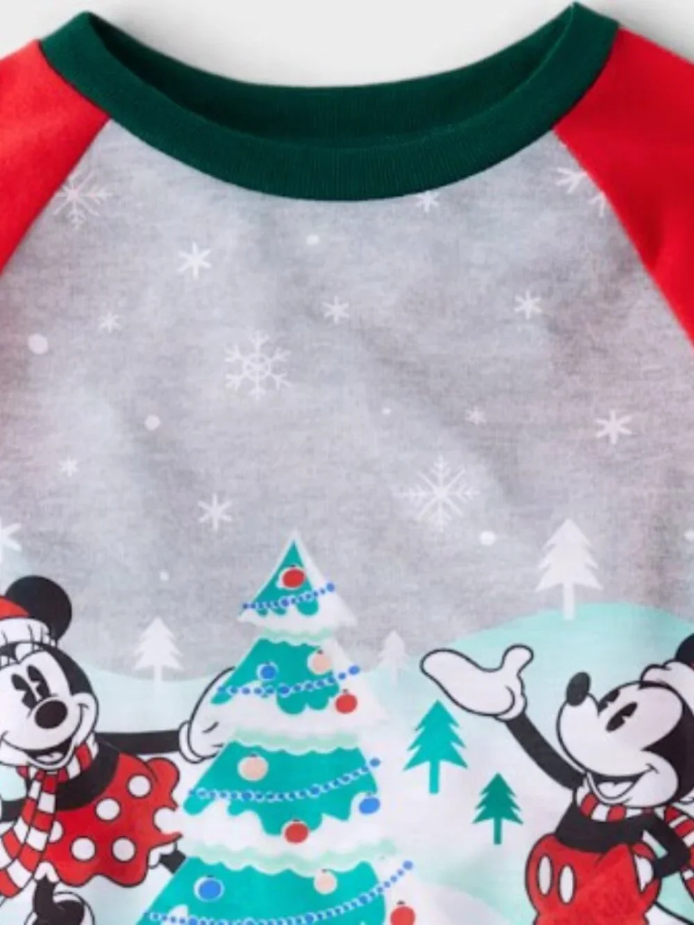 NWT The Children's Place Mickey Mouse Holiday Pajamas - 2 Pc 18-24months